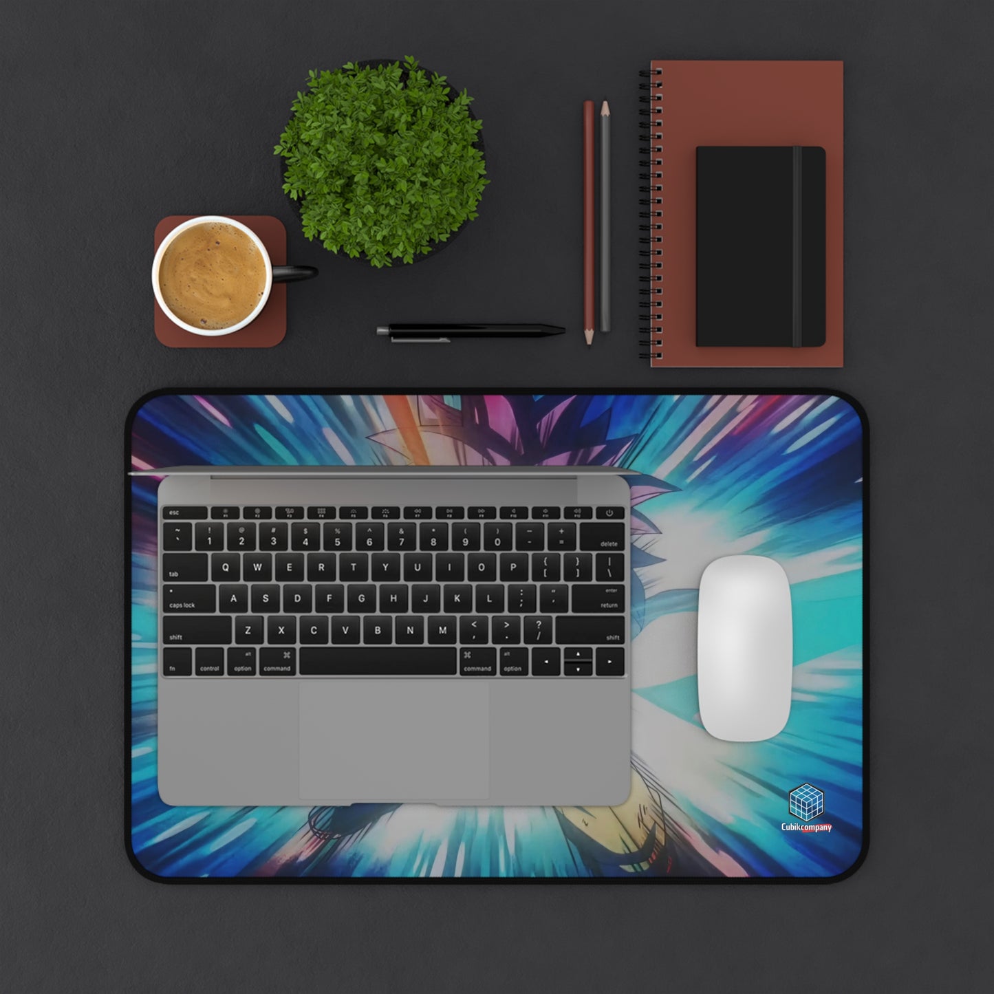 GOKU SSJ4 Dragon Ball Daima Desk Mat, Gaming Mouse Pad,